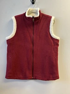 NWOT Peruvian Link Alpaca Fleece Vest Women’s Size Large Pockets - Picture 1 of 12