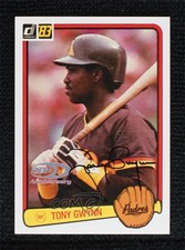 2001 Donruss Rookie Reprints Signatures /83 Tony Gwynn #RR3 Auto HOF
