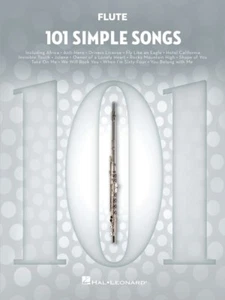 101 Simple Songs for Flute Sheet Music Book NEW 001203266 - Picture 1 of 1