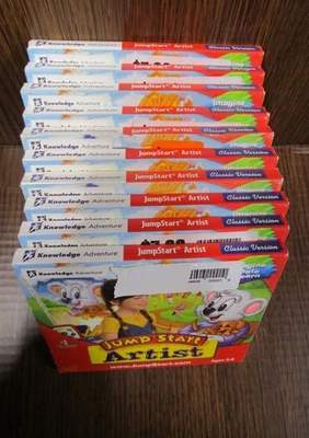 Software PC Wholesale Lot of 10 Jump Start Artist Classic NEW SEALED Jewel - Image 1 of 3