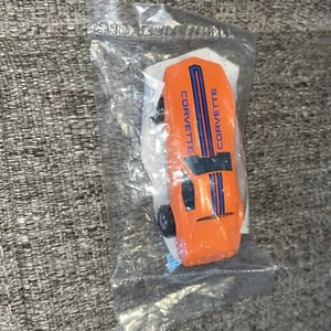 HOT WHEELS CORVETTE STINGRAY ORANGE FROM HOT WHEELS CEREAL 1990 - Picture 1 of 4