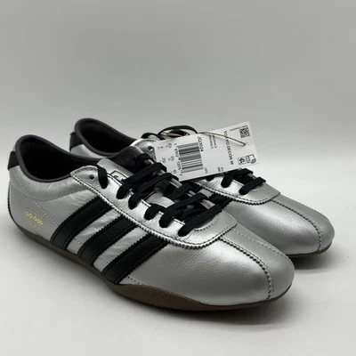 Adidas Originales Tokyo Plateado Metálico Decon Para Mujer 8 Núcleos Negro Goma JQ3024 Foto 1 de 4