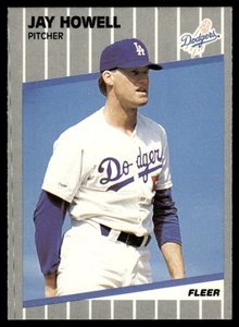 1989 Fleer #64 Jay Howell - Picture 1 of 2