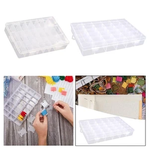 Sewing Thread Storage Box Compartments Portable Sewing Thread Holder for Beads - Picture 1 of 14