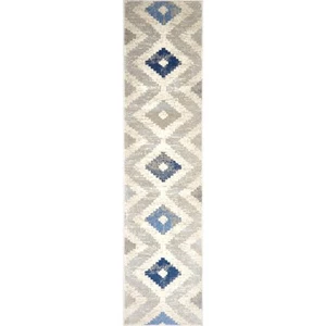 Melrose Maritza Area Rug, 2x3, Blue/Ivory - Picture 1 of 6