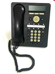 AVAYA 1608-i Business Büro Digital Schwarz IP Telefon Global mit Ständer (700508260) - Bild 1 von 9