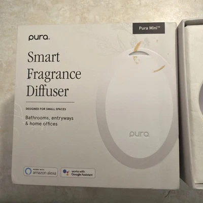 Pura Mini Smart Fragrance Diffuser for Small Spaces + Honeycrisp Oakwood - Image 1 of 3