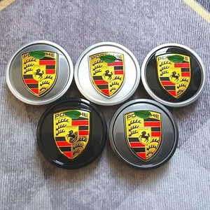Per Porsche Mozzo Ruota Originale Tappo Centrale Emblema Ruota Ricambio 1PZ Moda - Foto 1 di 11