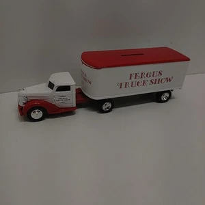 Remolque tractor Ertl Vintage 1948 Diamond T banco de monedas 1/43 diecast nuevo en caja - Imagen 1 de 3