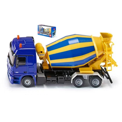 CAMION BETONIERA MERCEDES 1:50 Siku Mezzi Industriali Modellino Nuovo - Immagine 1 di 3