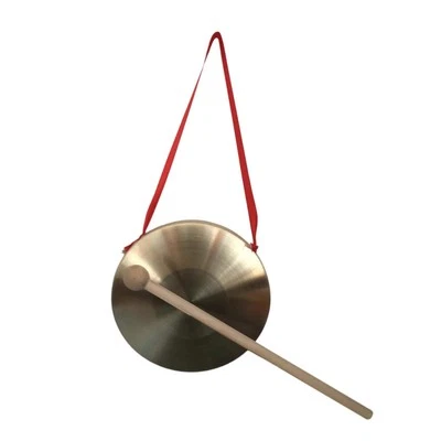 Gong Instrument Hand Gong for Ideal Gift Learning Educational Chinese