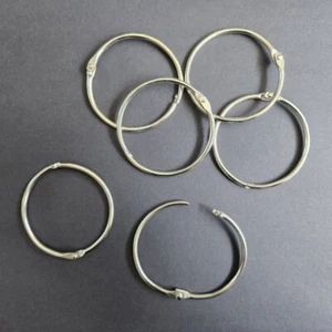 Fake Nail Display Metal Ring Oval Nail Art Wheel Polish Practice Sample Swatches - Picture 1 of 18