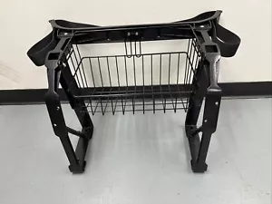 E Z GO TXT Golf Cart Part Bag Rack and Sweater Basket with Bag Straps 1994+ New - Bild 1 von 10