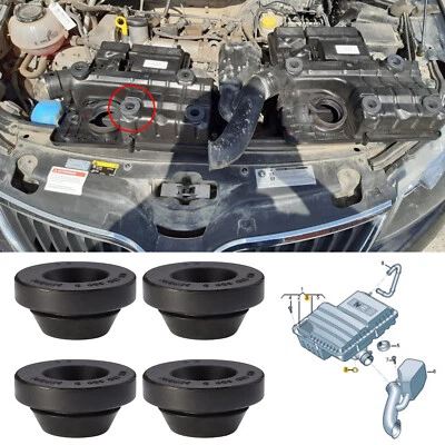 4 Air Filter Buffer Rubber Cover Mount For SKODA FABIA OCTAVIA RAPID SUPERB YETI - Image 1 of 4
