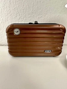 Rimowa Lufthansa Amenity Kit | First Class | Braun | Metallic | Neu - Bild 1 von 7