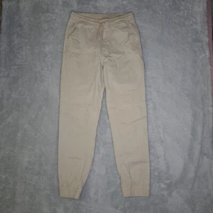 Chaps Boys approved Schoolwear Khaki Pull On Jogger Pants XL (18/20) - Picture 1 of 5