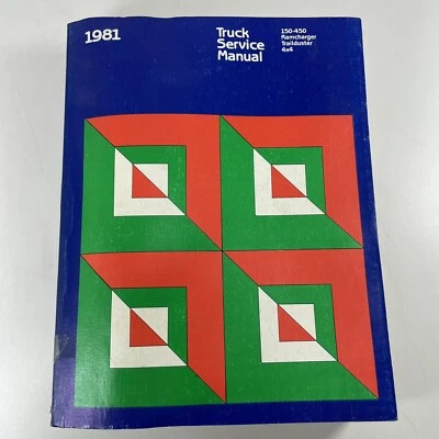 Dodge Ram Truck D W 150-450 1981 Ramcharger Trail Duster manual de servicio de taller Foto 1 de 4