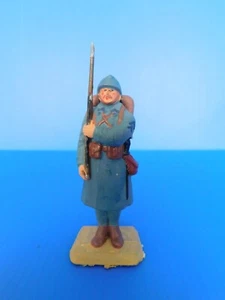 MOKAREX : LA GRANDE GUERRE  SOLDAT PRESENTEZ ARME   belle figurine peinte - Picture 1 of 2