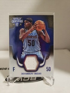 2015-16 Panini Totally Certified Blue Material 25/99 Zach Randolph GRIZZLIES 