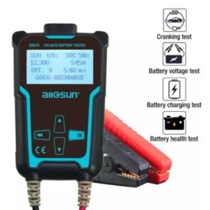 Probador de batería de coche de vehículo automotriz 12 V medidor de verificación multifunción EM575 - Imagen 1 de 6