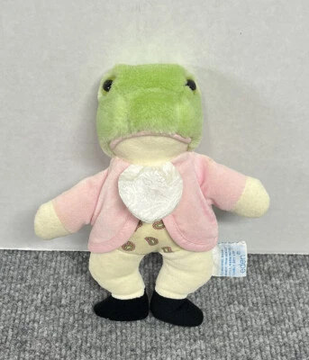 Eden Jeremy Fisher Frog 8" Plush Stuffed Animal Vintage - Image 1 of 4