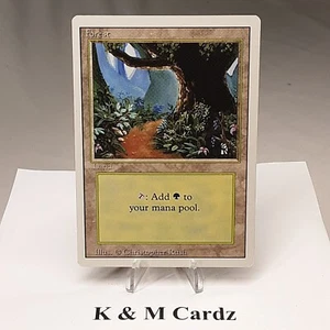 MTG - 3rd Edition - Revised - Forest #286 - Common - LP+ NM - Picture 1 of 3