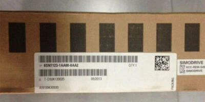 6SN1123-1AA00-0AA2 NEW SIEMENS 6SN1 123-1AA00-0AA2 SIMODRIVE 611 POWER MODULE - Image 1 of 3
