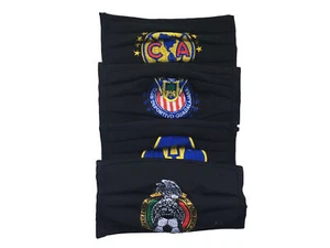 4 Pack of Handmade Mexican Soccer Fabric Face Masks - Futbol Mexicano - Picture 1 of 1