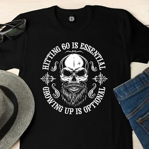 60th Birthday Gift For Men, Hitting 60 1965 Mens TShirt, 60th Gifts for Him - Picture 1 of 15