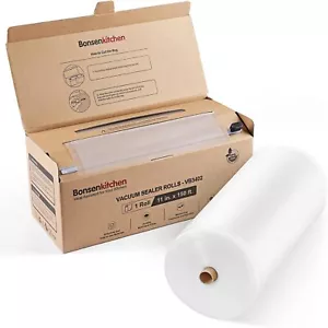 2025 Vacuum Sealer Bags 11"x150' with Cutter for Food Storage, Sous Vide - Picture 1 of 9