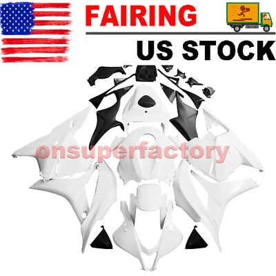 Injection Unpainted Fairing Kit Body Panel For Honda CBR600RR 2009-2012 2011 - Image 1 of 4