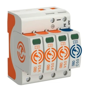 Combinador de corriente de flash OBO V50 3 polos + NPE 280 V tipo 1+2 5093526 - Imagen 1 de 2