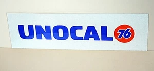 Vintage Unocal 76 Union Oil & Gas Bumper Sticker New NOS 2000's 3" x 10" - Picture 1 of 1