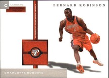 2005-06 Topps Pristine Personal Pieces Card #CBR Bernard Robinson C Jersey /350
