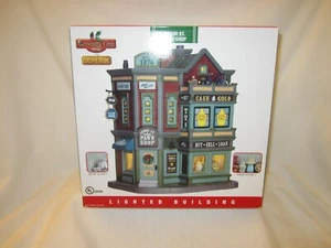 Lemax Coventry Cove Lighted ARBOR ST PAWN SHOP w Interior Scenes Unopened NEW - Picture 1 of 5