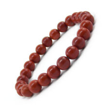 Bracelet en Jaspe rouge perles 8 mm Bio Mineral Energy
