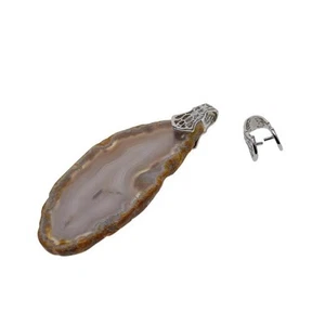 10pcs Copper Pinch Bails Clasp Connector Jewellery Pendant Pinching Findings - Picture 1 of 14