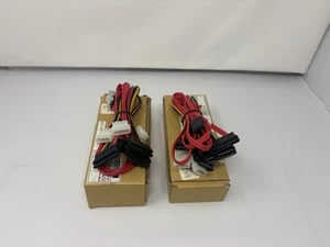 Mini-SAS SFF-8087 to 4x SFF-8482 SAS Cable w/ Molex Power – 0.5m Breakout - Bild 1 von 4
