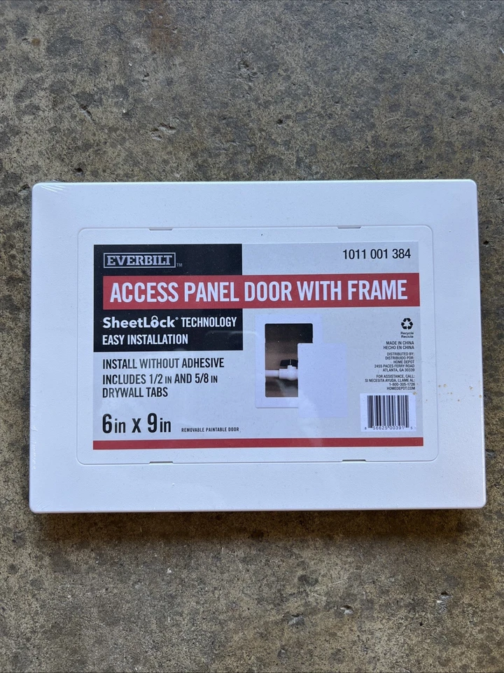 Everbilt Wall or Ceiling Access Panel with Frame 6" " APP0609