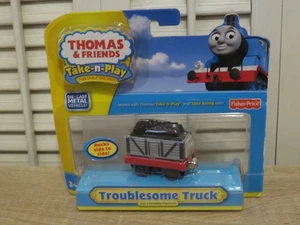 NEW Thomas & Friends Take-n-Play Along Die-Cast TROUBLESOME TRUCK Train Car NIP - Picture 1 of 7