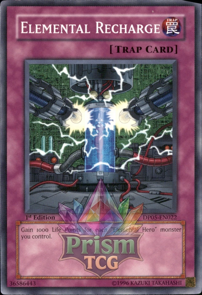 1st Ed Elemental Recharge DP05-EN022 Yugioh - Image 1 of 1