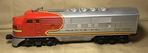 LIONEL #2383 SANTA FE ALCO "AA" UNITS - TYPE I - 1958-1966 - WITH 1 ORIG. BOX - Picture 1 of 12