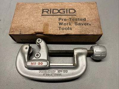 Ridgid No 30 Pipe/Tubing Cutter 1” to 3” Capacity Heavy Duty - Image 1 of 4