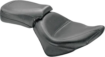 Mustang Negro Vintage Wide Touring 2 piezas Asiento Victory High Ball 12-15 Foto 1 de 4