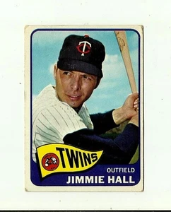 1965 TOPPS #580 Jimmie Hall: Minnesota Twins: Outfield: Baseball Card: MLB - Picture 1 of 2