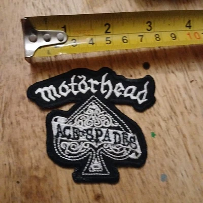 Parche Motorhead Ace Of Spades negro blanco 3,25" X 2,75" Foto 1 de 2
