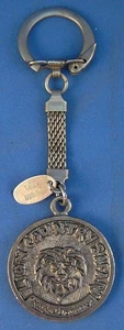 Vintage Schlüsselanhänger Löwe Land Safari, Kings Dominion Metall - Bild 1 von 3