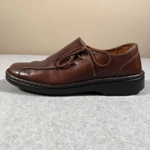 Zapatos Josef Seibel Para Hombre Talla 41 Cuero Marrón Con Cordones Comodidad Masaje de Aire 0287 - Imagen 1 de 18