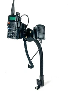 BaoFeng U5VR UV5XP Seat Bolt Mount With Microphone Mount - Picture 1 of 3