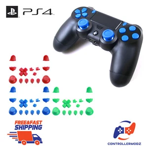 Replacement Full Buttons Custom Mod Kit Set For Sony PS4 JDM-030 Controllers - Picture 1 of 6
